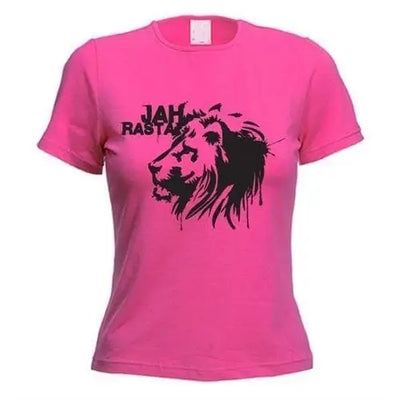 Jah Rasta Women's T-Shirt M / Dark Pink