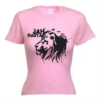Jah Rasta Women's T-Shirt M / Light Pink