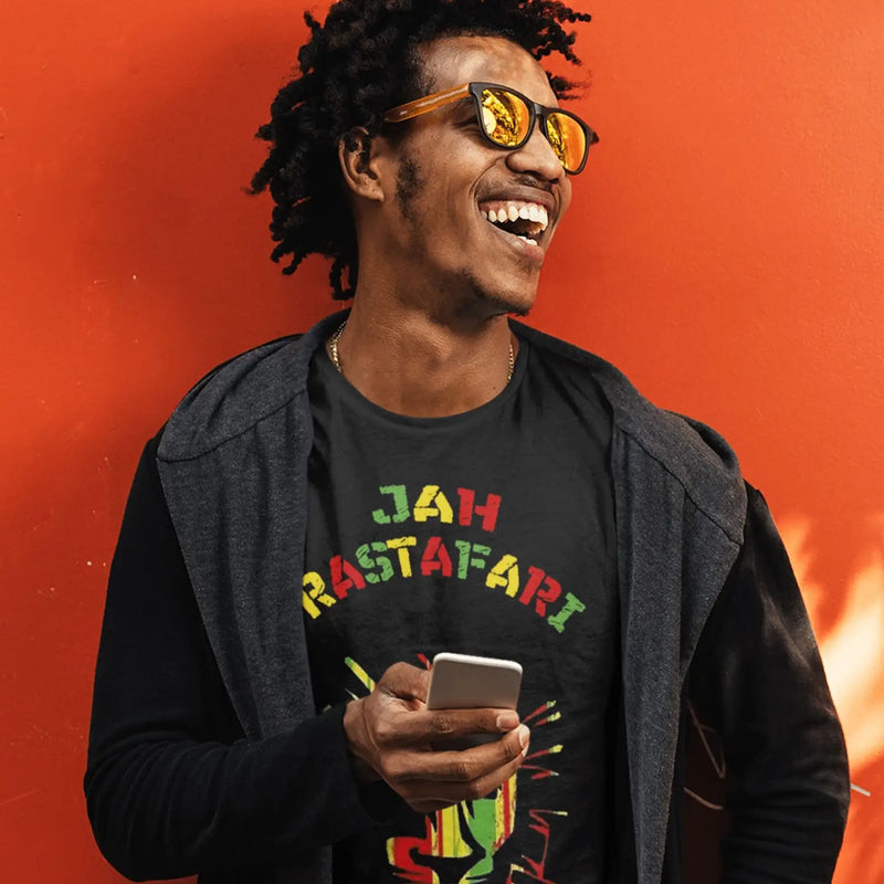 Jah Rastafari Lion Of Judah T-Shirt