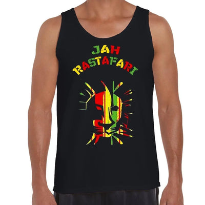 Jah Rastafari Reggae Men's Tank Vest Top XXL