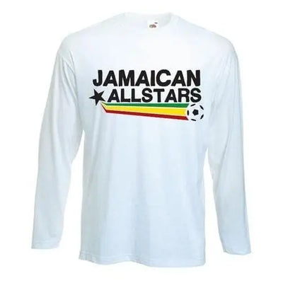 Jamaican All Stars Long Sleeve T-Shirt M / White