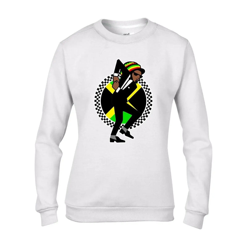 Jamaican Rasta Ska Logo Reggae Women&