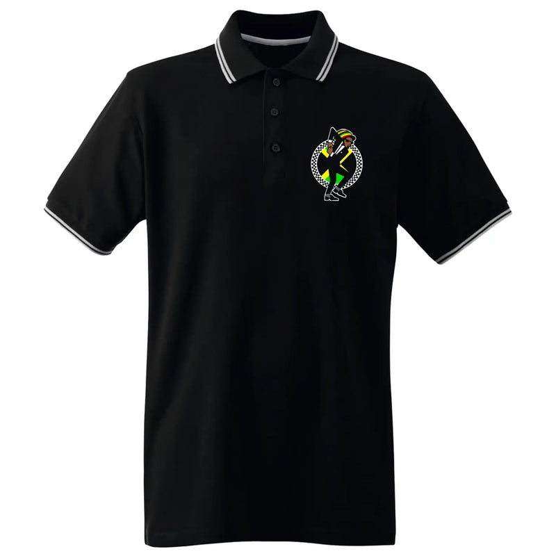 Jamaican Rasta Ska Logo Rude Boy Men&