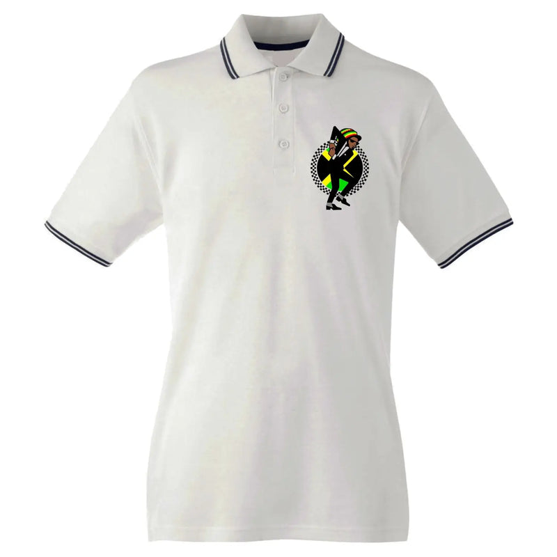 Jamaican Rasta Ska Logo Rude Boy Men&