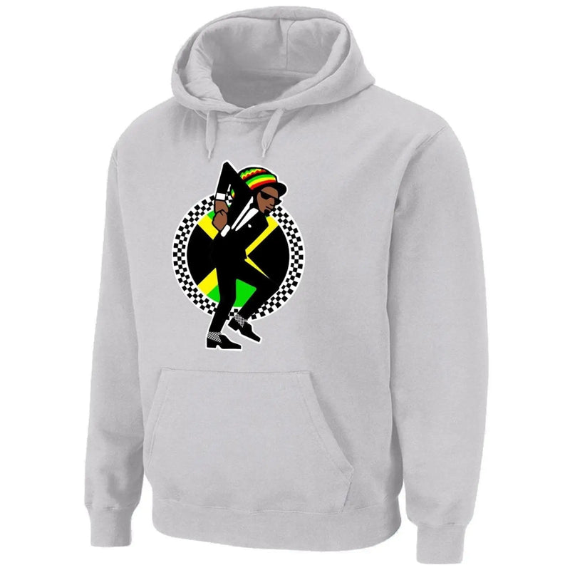 Jamaican Rasta Ska Logo Rude Boy Men&