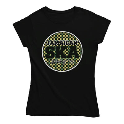 Jamaican Ska Spirit of 69 Women’s Ska T-Shirt - S / Black -