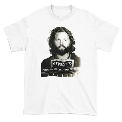 Jim Morrison Mugshot Men's T-Shirt M
