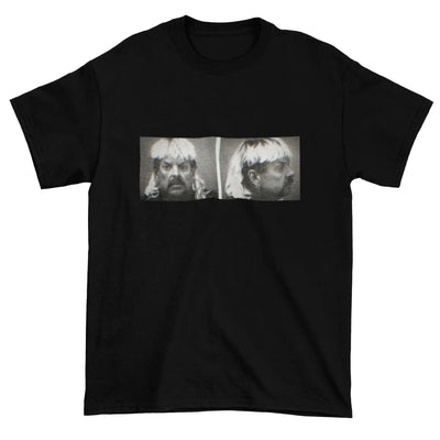 Joe Exotic Mugshot Tiger King T Shirt - XL / Black - Mens