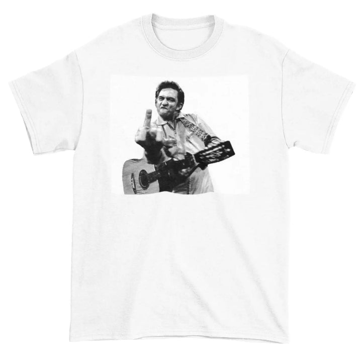 Johnny Cash Finger T-Shirt – Tribal T-Shirts