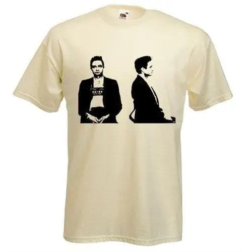 Johnny Cash T-Shirt XXL / Cream