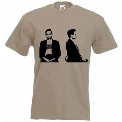 Johnny Cash T-Shirt XXL / Khaki