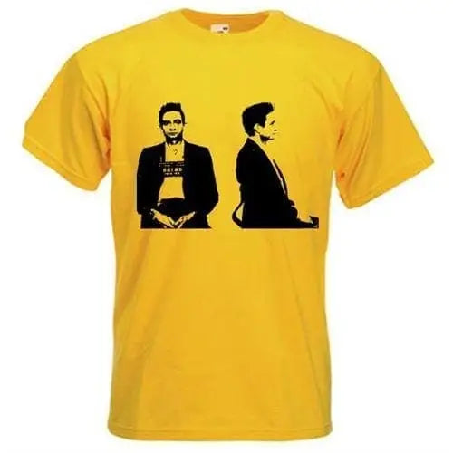 Johnny Cash T-Shirt XXL / Yellow