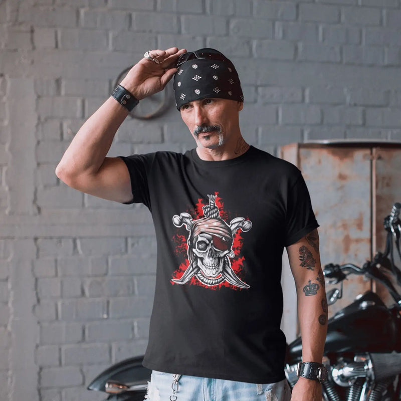 Jolly Roger Pirate Fancy Dress T-Shirt