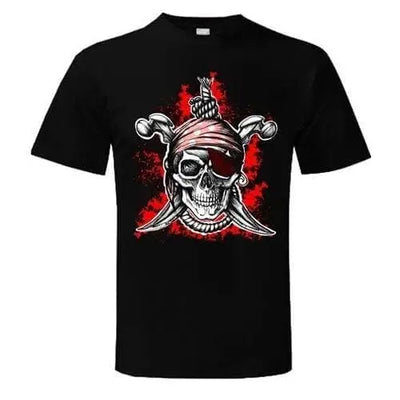Jolly Roger Pirate Fancy Dress T-Shirt