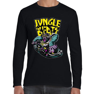 Jungle Beats Junglist DJ Long Sleeve XXL / Black