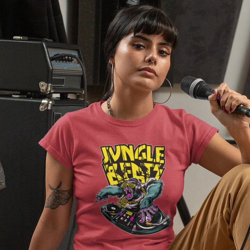 Jungle Beats Junglist DJ Women’s T-Shirt - Womens T-Shirt