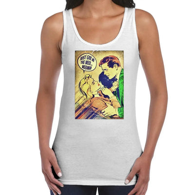 Just Give Me The Weed Weedman Cannabis Women's Tank Vest Top L