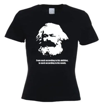 Karl Marx Women's T-Shirt S / Black