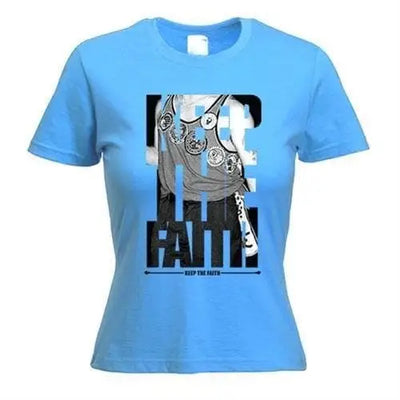 Keep The Faith Northern Soul Women's T-Shirt S / Light Blue