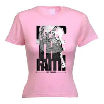 Keep The Faith Northern Soul Women's T-Shirt S / Light Pink