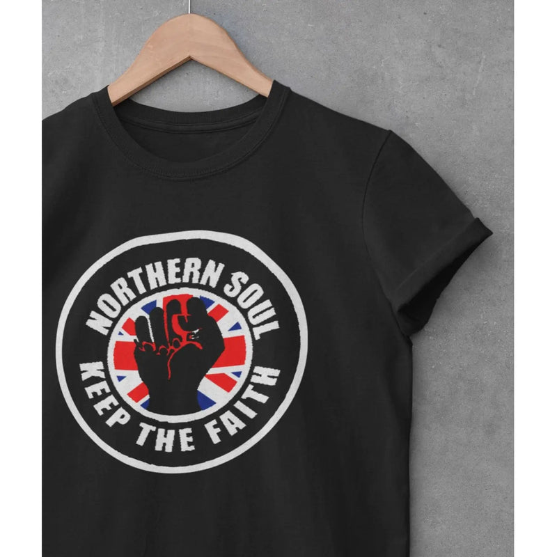 Keep The Faith Union Jack Scribble Men&