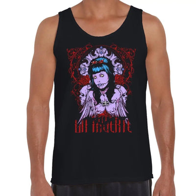 La Muerte Day Of The Dead Skull Men's Tank Vest Top S