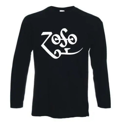 Led Zeppelin Zoso Symbol Long Sleeve T-Shirt
