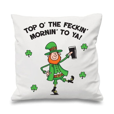 Leprechaun Top Of The Morning Cushion
