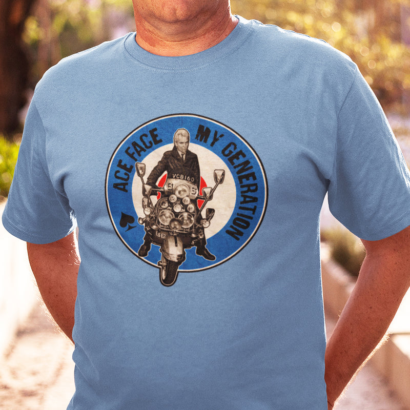 Ace Face My Generation Mod Target Scooter Men&