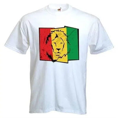 Lion Of Judah Flag T-Shirt S / White