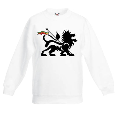 Lion of Judah Reggae Children's Unisex Sweatshirt Jumper 14-15