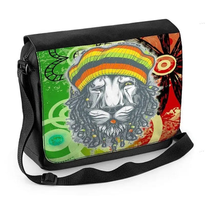 Lion Of Judah Reggae Laptop Messenger Bag
