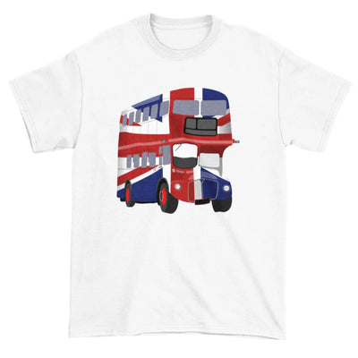 London Bus Union Jack Mens T-Shirt M