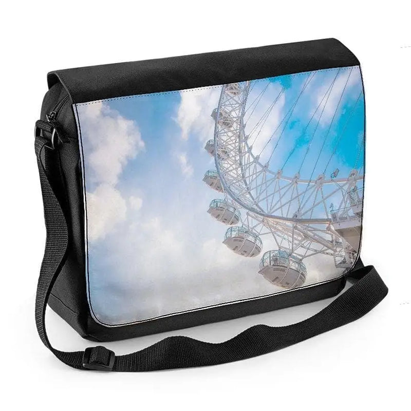 London Eye Laptop Messenger Bag