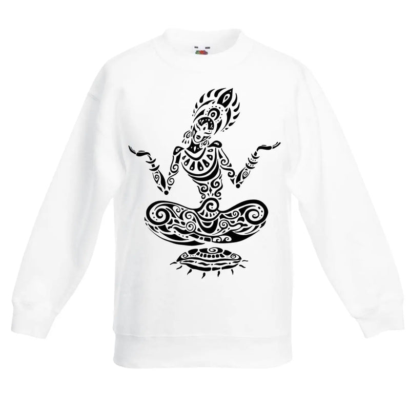 Lotus Pose Tattoo Hipster Children&