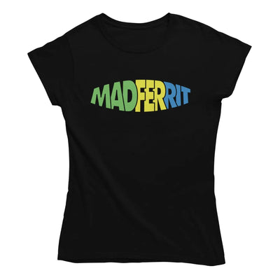 Mad For It Madchester Women’s T-Shirt - S / Black - Womens