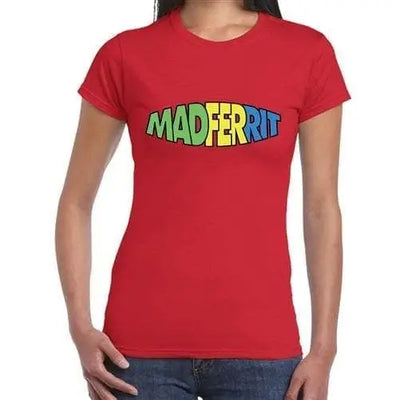 Mad For It Madchester Women's T-Shirt S / Red
