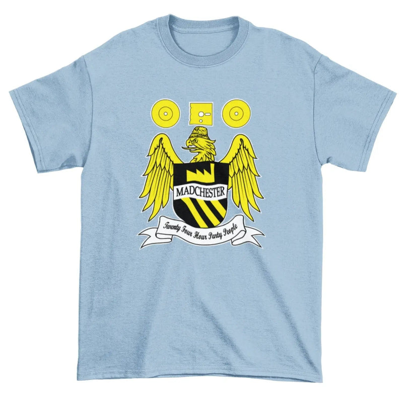 Madchester 24 Hour Party People Coat of Arms Men&