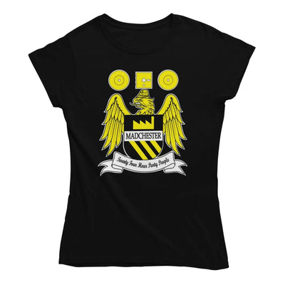 Madchester 24 Hour Party People Coat of Arms Women’s T-Shirt