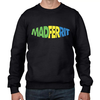 Madferrit Mad For It Manchester Men's Sweatshirt Jumper L / Black
