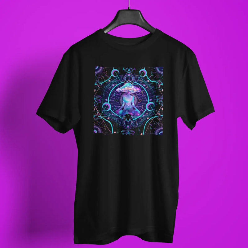 Magic Mushrooms Meditation Psychedelic Men’s T - Shirt