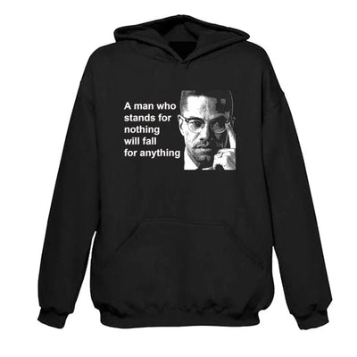 Malcolm X Man Quote Hoodie