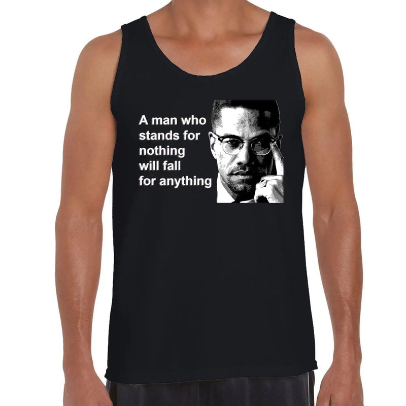Malcolm X Man Quote Men&