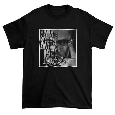 Malcolm X Signature Men's T-Shirt XXL