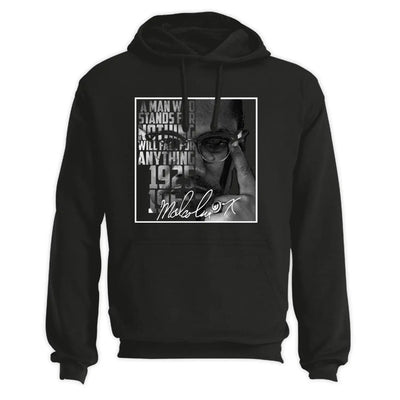 Malcolm X Signature Pouch Pocket Hoodie XXL