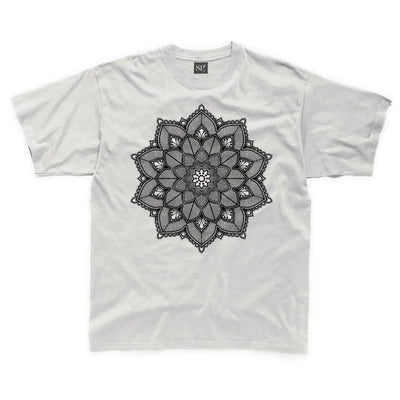 Mandala Tattoo Design Children's Unisex T Shirt 3-4