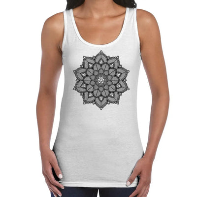 Mandala Tattoo Design Women's Vest Tank Top XL