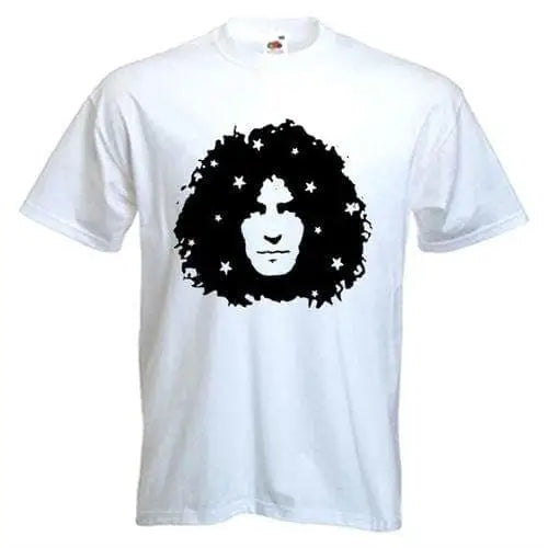 Marc Bolan Stars Mens T-Shirt XXL / White