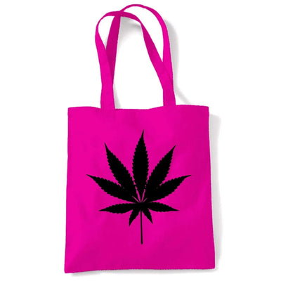 Marijuana Cannabis Leaf Tote Shoulder Shopping Bag