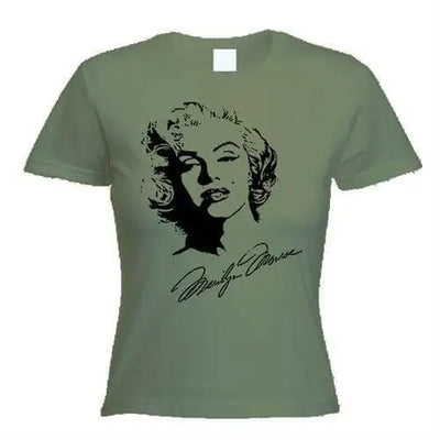 Marilyn Monroe Women's T-Shirt XL / Khaki